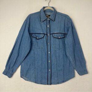 Harley-Davidson Blue Denim Shirt